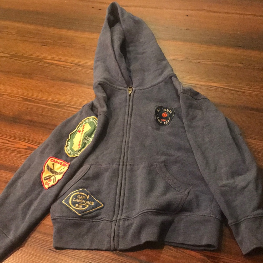Gap Toddler Camping inspired hoodie